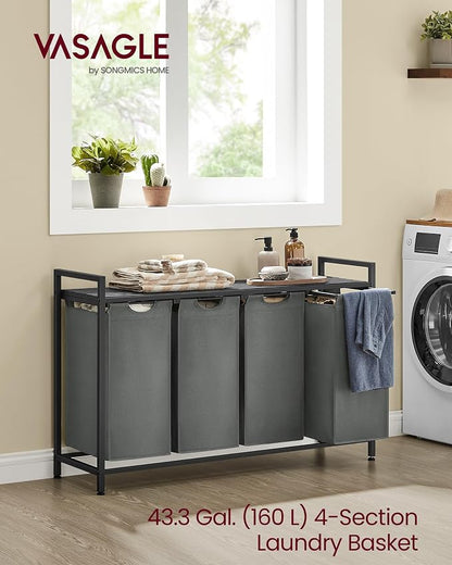 VASAGLE Laundry Hamper, Laundry Basket, Laundry Sorter - Image 2