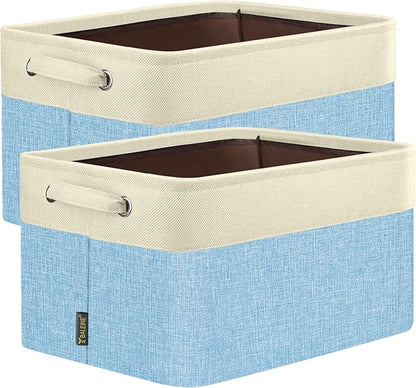 BALEINE 2 Pack Fabric Storage Bins by BALEINE