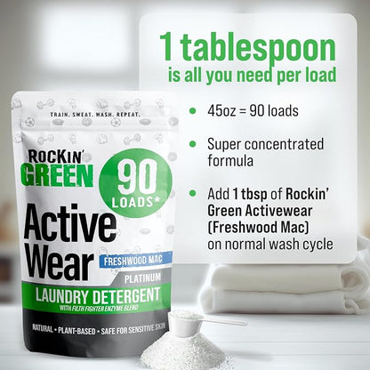 Rockin' Green Laundry Detergent, Plant based, All Natural Laundry Detergent - Image 6