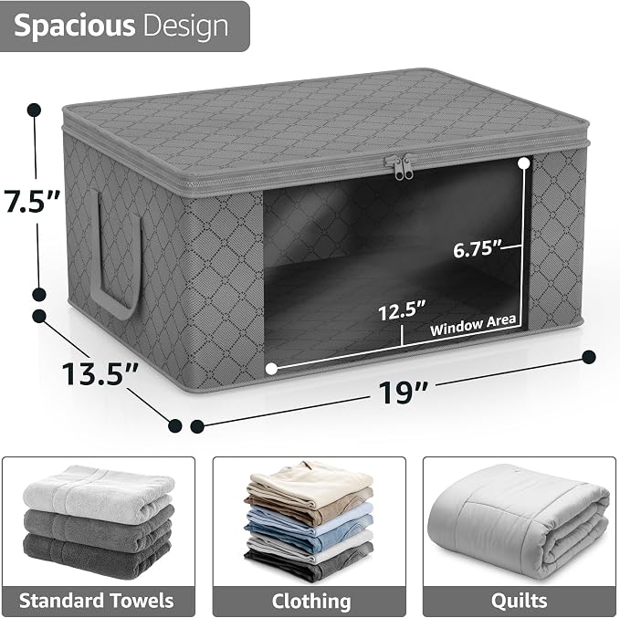 Sorbus Medium Clothes Storage Bags - Image 2