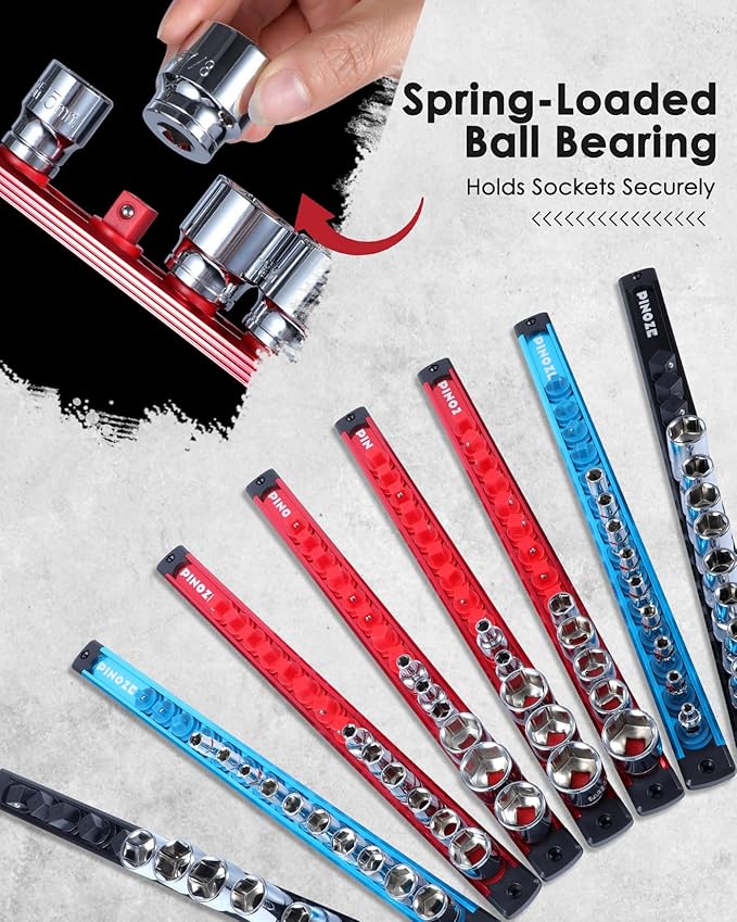 3/8" Magnetic Socket Holder Organizer - Image 6