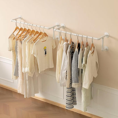 Clothes Racks, Industrial Pipe Clothing Racks by HOMEYEENG