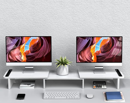 Zimilar Dual Monitor Stand Riser, Monitor Stand - Image 3