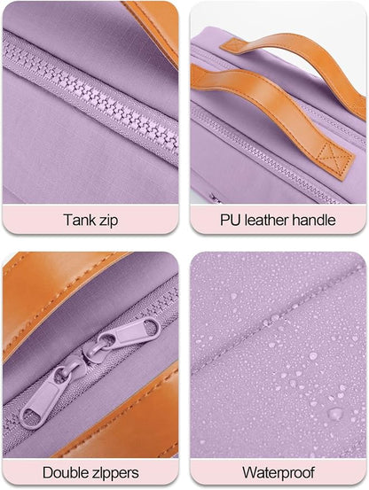 Women's Hanging Toiletry Bag, Waterproof Travel Cosmetic Organizer - Image 9