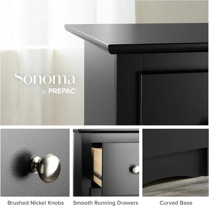 Prepac Sonoma 6 Drawer Dresser for Bedroom, Tall Chest of Drawers, Bedroom - Image 7