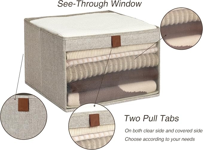 StorageWorks Closet Storage Bins, Extra Large Storage Baskets - Image 5