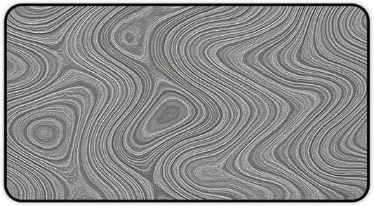 Brushed Metal Texture Desk Mat by Unknown