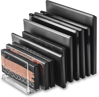 byAlegory Acrylic Makeup Eyeshadow Palette Organizer W/ Removable Dividers | 10 - Image 2