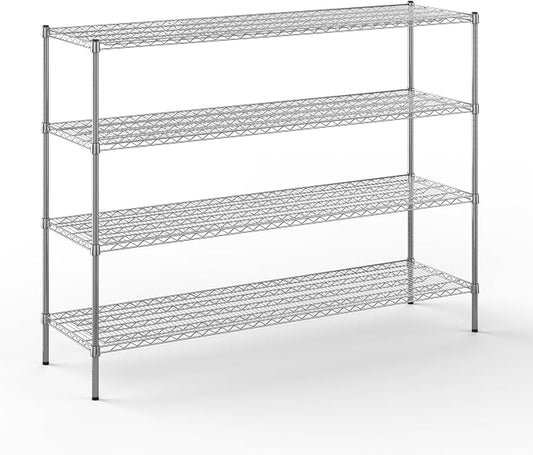 21" Deep x 72" Wide x 54" Height Wire Shelving Kit | 4-Tier | NSF Commercial by Regal+Altair
