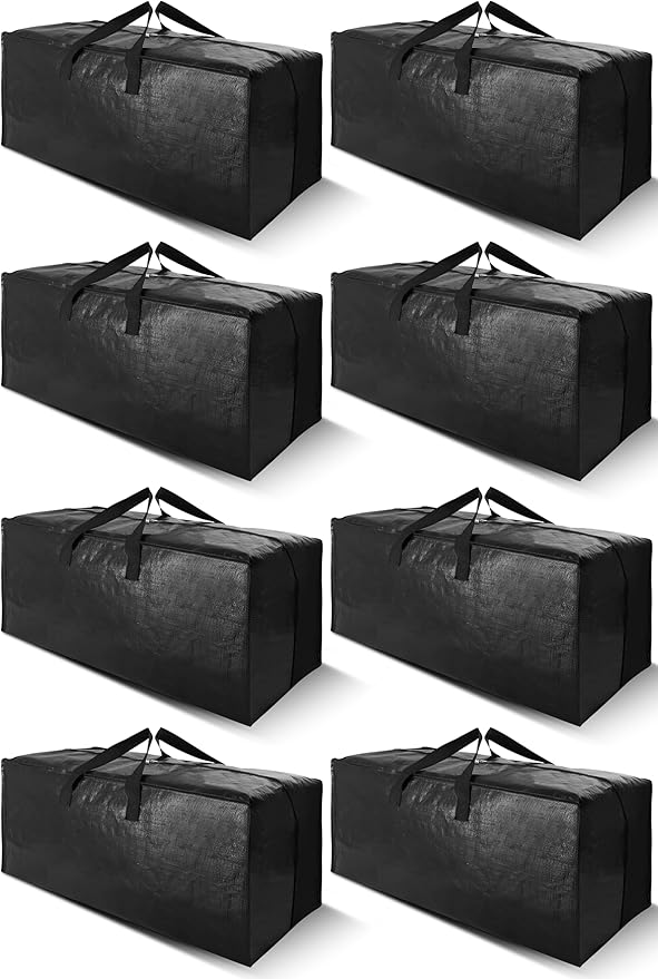 Cosy Family 8 Pack Heavy Duty Extra Large Moving Bags by Cosy+Family