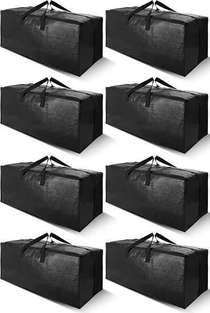 Cosy Family 8 Pack Heavy Duty Extra Large Moving Bags by Cosy+Family