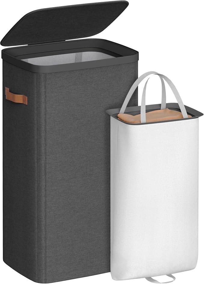 SONGMICS Laundry Basket, 26.4 Gal. Laundry Hamper, Easy Assembly, by SONGMICSbySONGMICSHOME