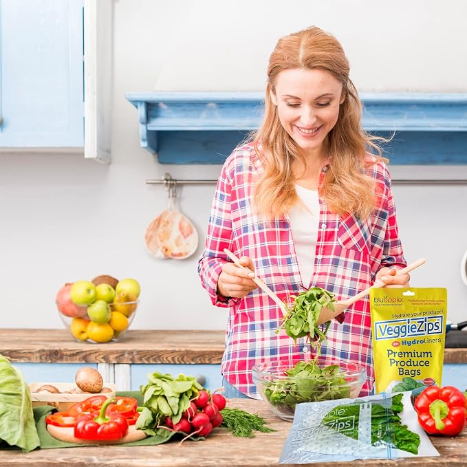 Bluapple VeggieZips Premium Produce Storage System - Image 7