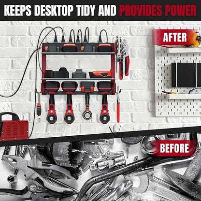 Modular Power Tool Organizer Wall Mount - Image 4