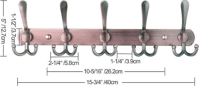 Dseap Wall Mounted Coat Rack - Image 6