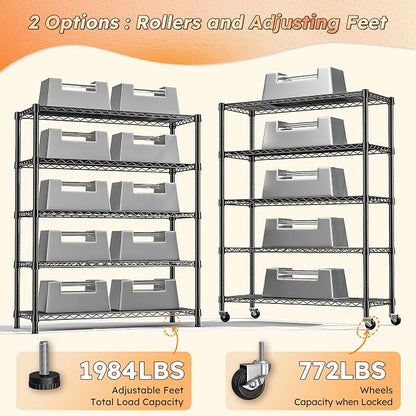 REIBII 1984LBS Storage Shelves - Image 4