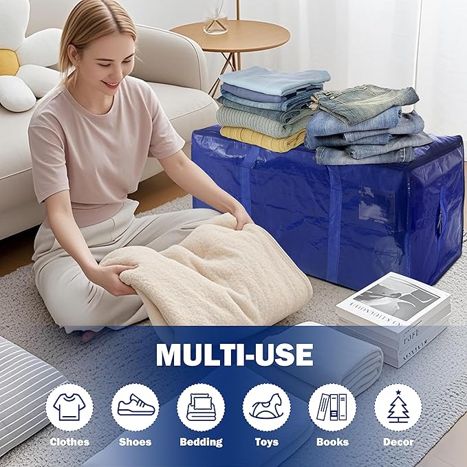 4 Pack Extra Heavy Duty Large Moving Bags - Image 5