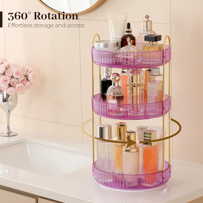 Aveniee Rotating Makeup Organizer - Image 2