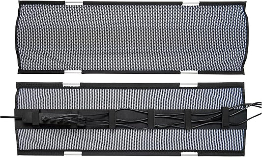 PERFECT POSTURE Mesh Cable Organizer – Under Desk Cable Management by PerfectPosture