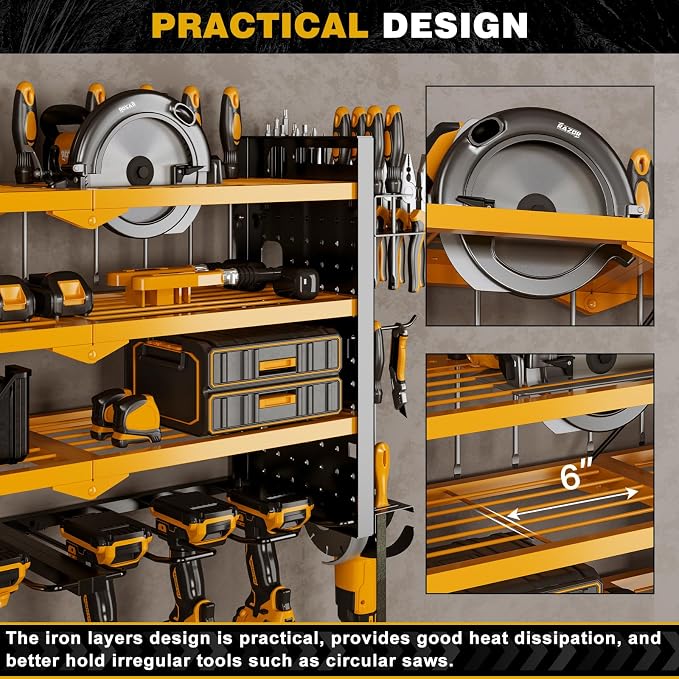 Power Tool Organizer Wall Mount - Image 6