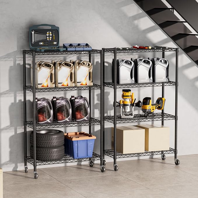 SINGAYE 4 Tier Adjustable Storage Shelf - Image 2