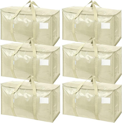 TICONN 6 Pack Extra Large Moving Bags by TICONN