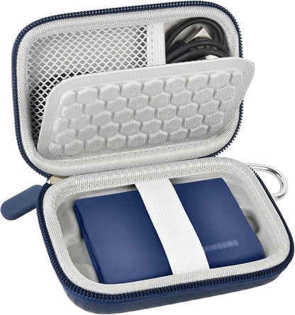 Carrying for Samsung T9/ T7/ T7 Shield Portable SSD 4TB 2TB 1TB, USB External by paiyule