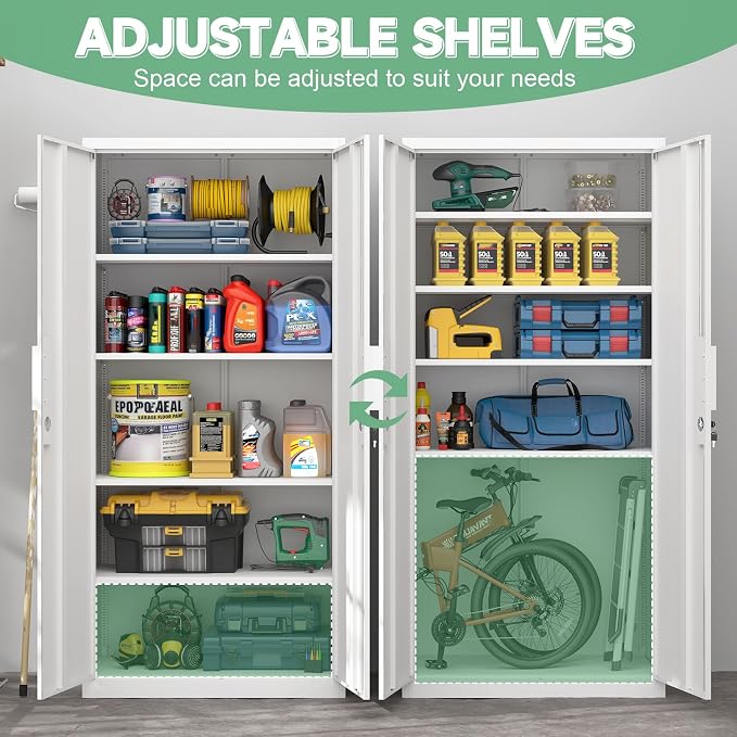 Lockable Storage Cabinets, Large Storage Cabinet - Image 4