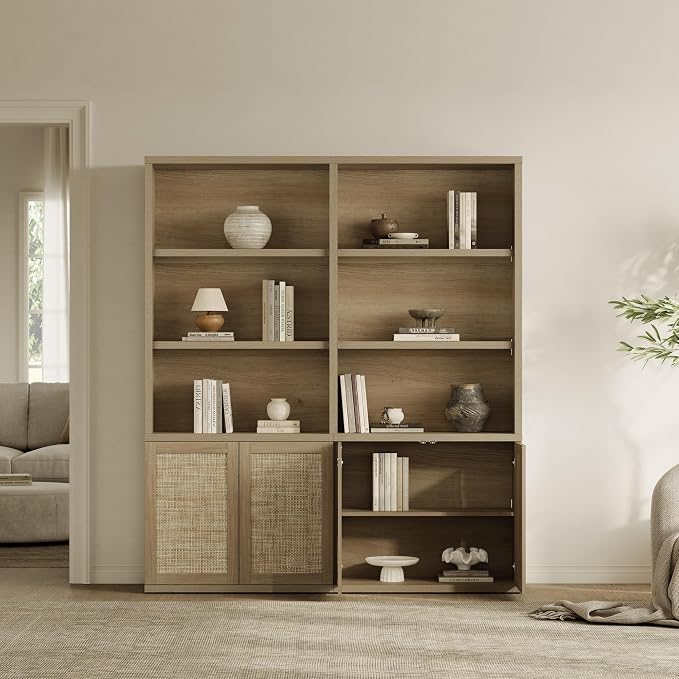 SICOTAS 70.5" Tall Bookshelf - Image 5