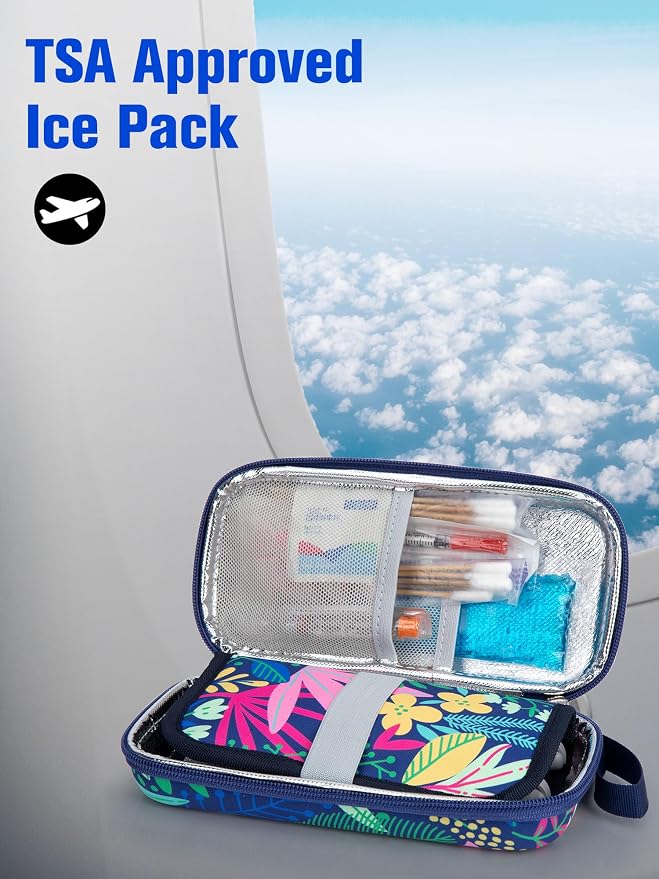 Leng Ke Gel Ice Packs for Insulin Cooler Travel Case, 4 Pack TSA Approved Ice - Image 6