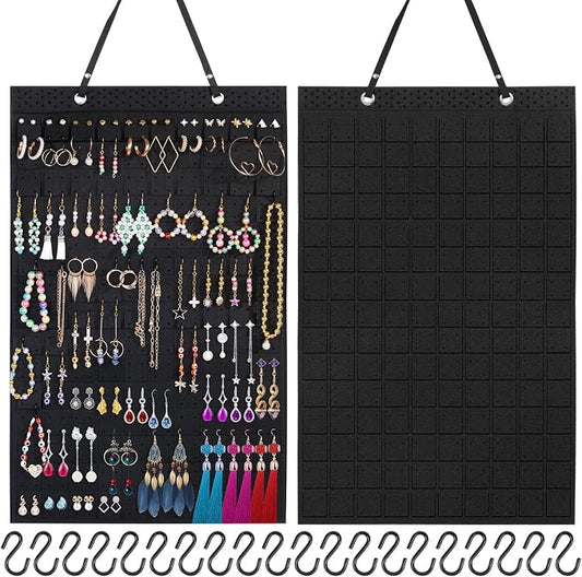 Caffox Hanging Earring Holder, Large Earring Organizer by Caffox