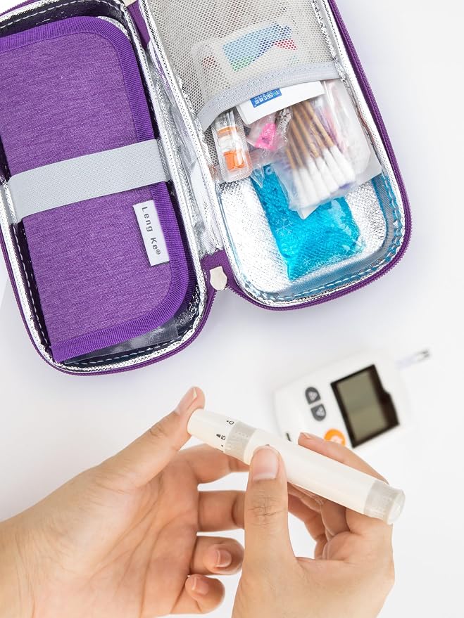 4 Pack Ice Pack for Insulin Cooler Travel Case - Image 6