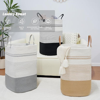 danpinera 75L Woven Laundry Hamper - Image 5