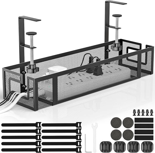 Under Desk Cable Management Tray by GZOKMOG