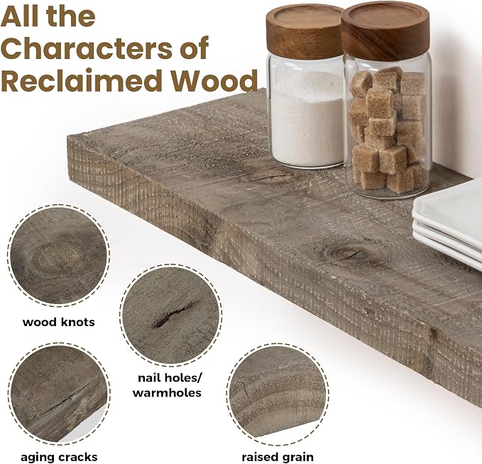 48 Inch Fireplace Mantel Shelf - Image 4