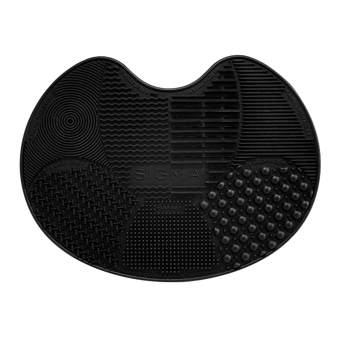 Sigma Beauty Makeup Brush Cleaner Mat – Sigma Spa Express Silicone Makeup Brush by SigmaBeauty