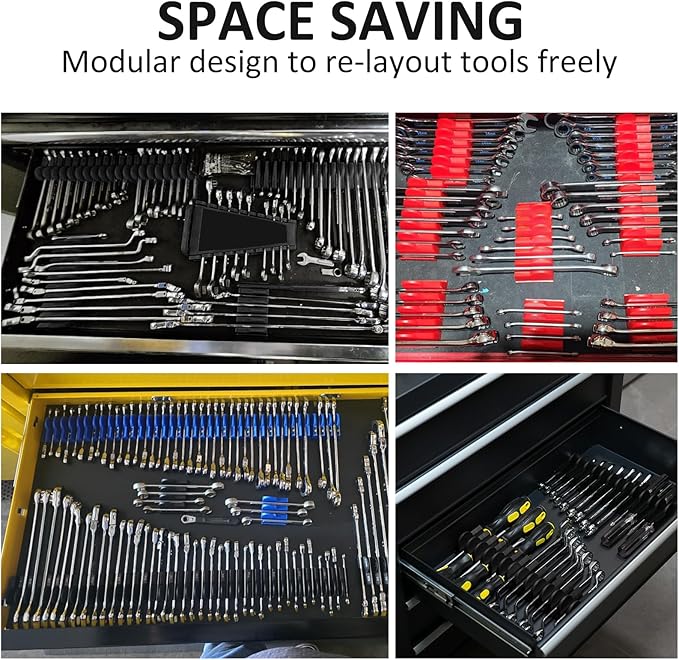 48 pcs MAGNETIC Modular Wrench Organizers - Image 2