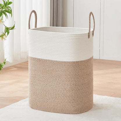 Laundry Basket with Handles by AINUOQI