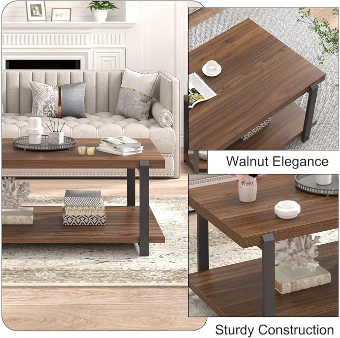 FOLUBAN Modern Coffee Table - Image 6