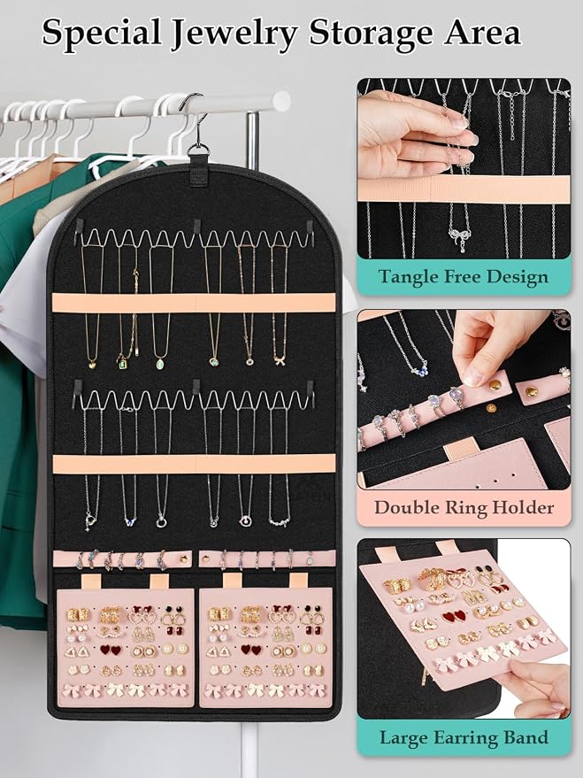 MATEIN Hanging Jewelry Organizer - Image 5