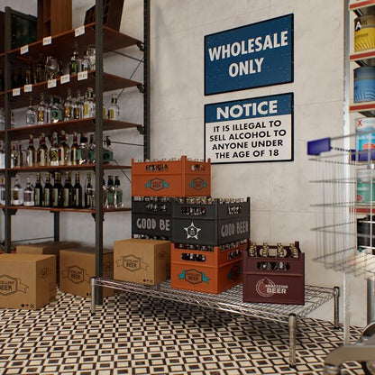 24" Deep x 48" Wide x 8" Height Wire Shelving Kit | 1-Tier | NSF Commercial - Image 7
