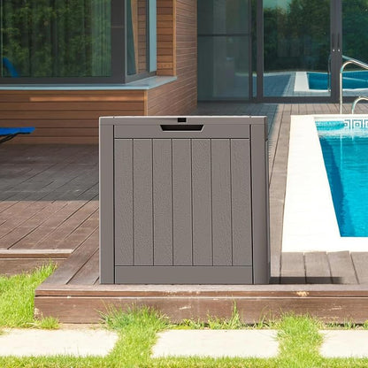 NUNU LAB 31 Gallon Outdoor Storage Box Waterproof, Outside Package Delivery - Image 9