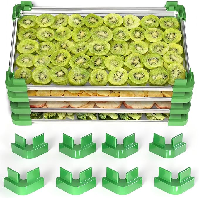 16 Pcs Original Tray Stackers for Harvest Right Freeze Dryer Trays, Stacks 5 by HAPYHOOM