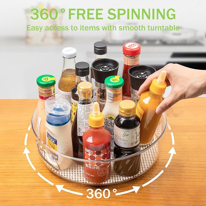 2 Pack Lazy Susan Cabinet Organizer - Image 5
