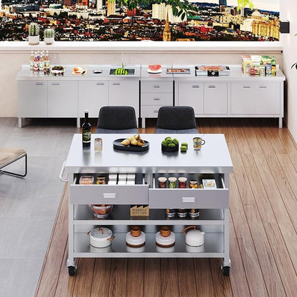 Stainless Steel Kitchen Island - Image 8