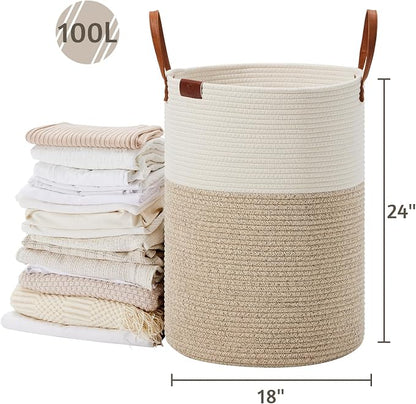 VIPOSCO Tall Laundry Basket, Large Dirty Clothes Hamper - Image 5