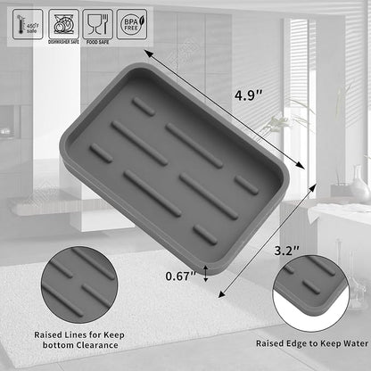 Silicone Kitchen Sink Organizer Tray - Image 2
