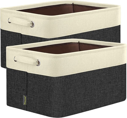 BALEINE 2 Pack Fabric Storage Bins by BALEINE