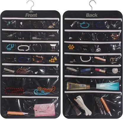 DIOMMELL Hanging Jewelry Organizer 47 Pockets by DIOMMELL