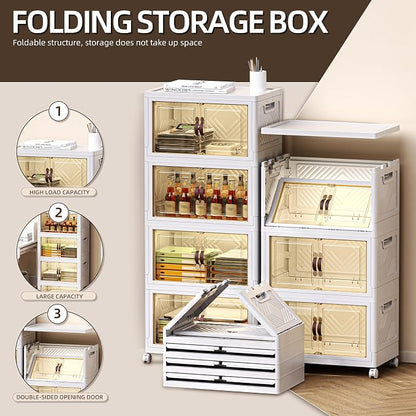 200 QT / 50 Gal Stackable Collapsible Storage Bins - Image 3